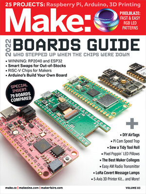 cover image of Make, Volume 83